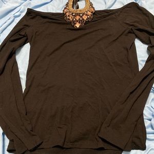 Boston proper black dress shirt